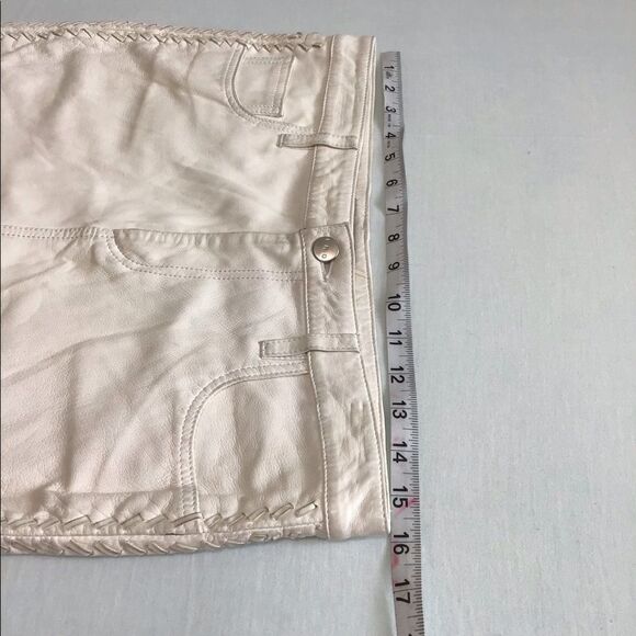 IRO Wirt Genuine Leather Skirt Size 38 - Picture 4 of 11